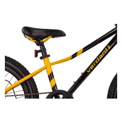 Rower dziecięcy SUN BABY Verdant Calix 20 dla chłopca Czarno-złoty