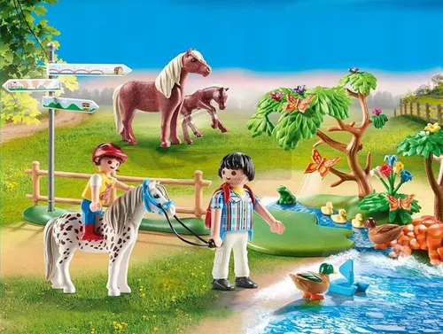 PLAYMOBIL Country 70512 Wycieczka z kucykiem