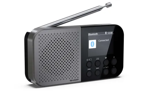Radioodbiornik Sharp Osaka DR-P520(GY) Radio FM DAB+ Bluetooth Szary