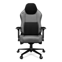 Fotel YUMISU 2054 Magnetic Jasnoszaro-czarny