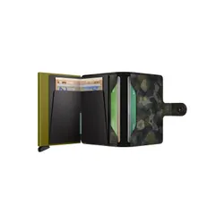 Portfel ochronny Miniwallet Secrid Jungle - moss