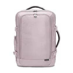 Plecak podróżny poszerzany Puccini Easy Pack Laptop 16" - różowy