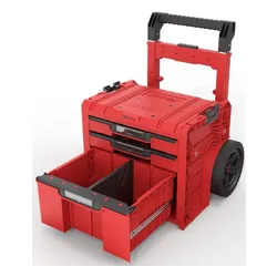 Skrzynka narzędziowa QBRICK System PRO Cart 2.0 Plus Drawer 3 Red Ultra HD Custom