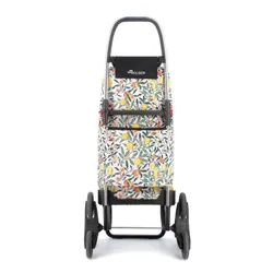 Wózek na zakupy Rolser I-Max 6L William Morris na schody - pomegranate