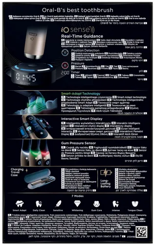 Szczoteczka magnetyczna ORAL-B iO 10 Złoty + Etui