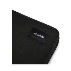 Portfel antykradzieżowy Pacsafe RFIDsafe Continental Wallet - jet black