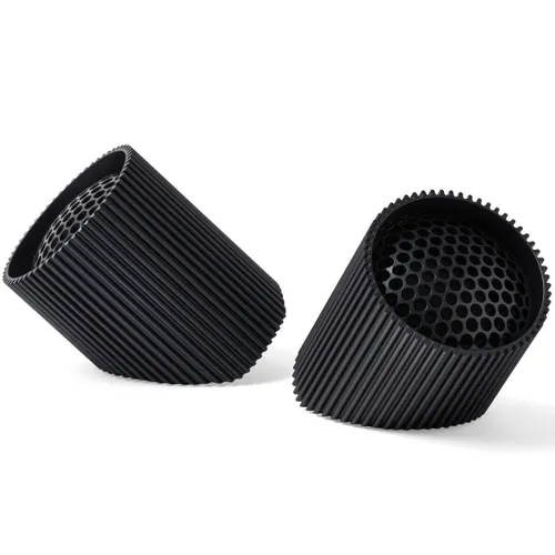 Magnetyczny głośnik mobilny LEXON Ray Speaker LA132MN3 Czarny (2szt.)