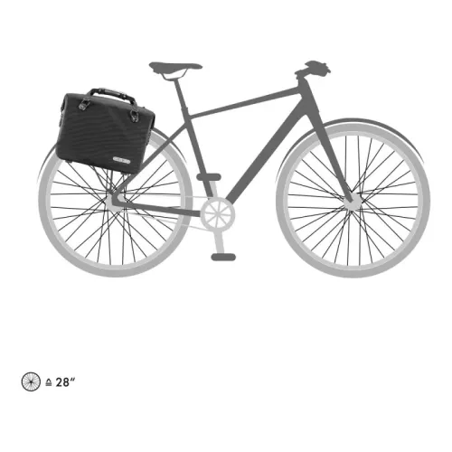 Torba na bagażnik Ortlieb Office-Bag QL3.1 czarna