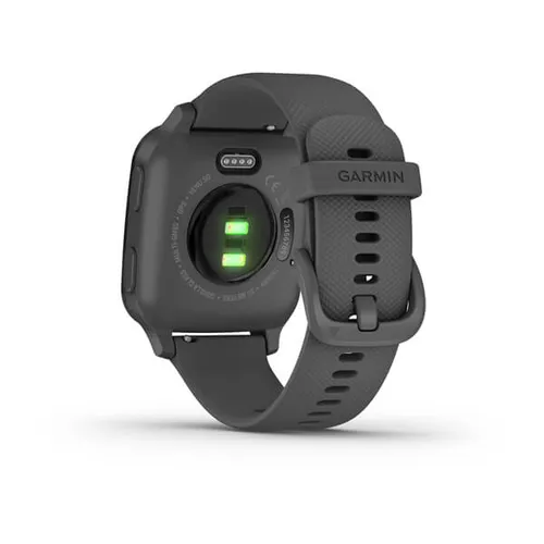 Смарт-часы Garmin Venu Sq серый с алюминиевым безелем и с силиконовым ремешком (010-02427-10)