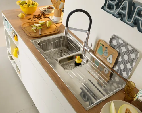 Bateria FRANKE Lina 115.0626.085 Chrom/czarny