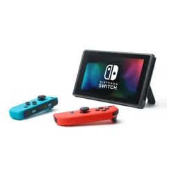 Konsola NINTENDO Switch HAC-001(-01) + Kontroler Switch Czerwono-niebieski