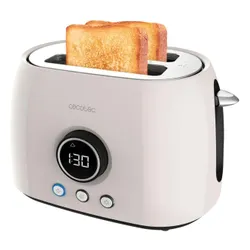 Тостер Cecotec ClassicToast 8000, двойной, бежевый