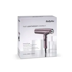 Suszarka do włosów BaByliss Futura D6051DE Jonizacja Dyfuzor Zimny nawiew 1600W 3 prędkości 3 temperatury