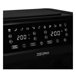 Air Fryer Frytkownica beztłuszczowa ZEEGMA Knapper Dual 9l 12 automatycznych programów