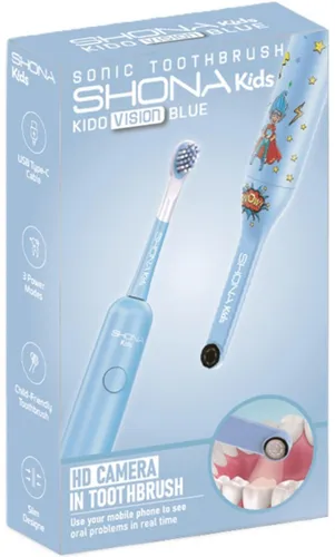 Szczoteczka soniczna SHONA Vision Kids Niebieski