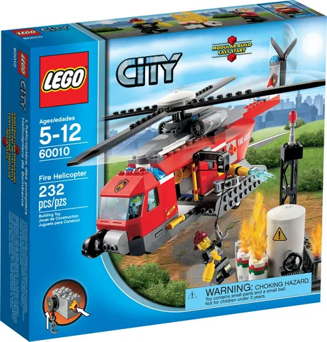 LEGO City Helikopter strażacki (60010)