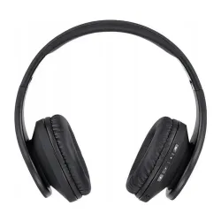 Słuchawki PowerLocus P2 bezprzewodowe Bluetooth/microSD/radio FM czarne