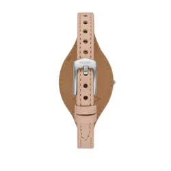 Fossil Carlie Mini ES5213 Beige / Gümüş Saat