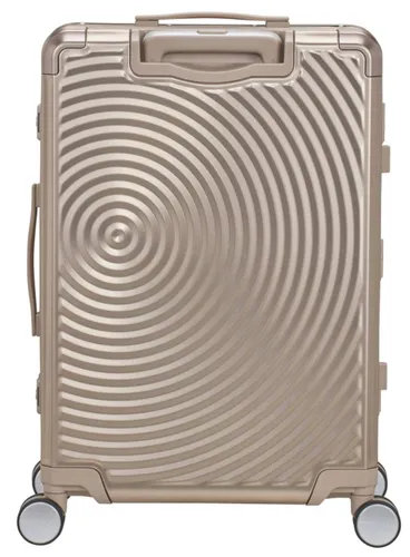 Walizka średnia American Tourister Soundbox Alu - bronze