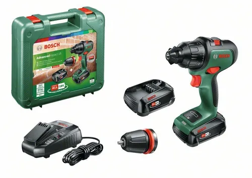 Bosch AdvancedImpact 18 2x2 tornavida matkabı. 5Ah