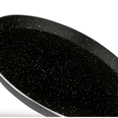 Patelnia do naleśników nieprzywierająca Tadar Amarantina Grey Marble 24 cm indukcja