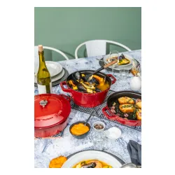 Zestaw garnków Staub 40508-384-0 Indukcja Żeliwo 3 elementy
