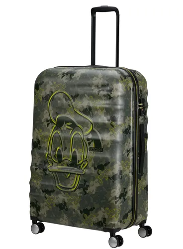 Walizka duża American Tourister Wavebreaker Disney - Donald Duck camo