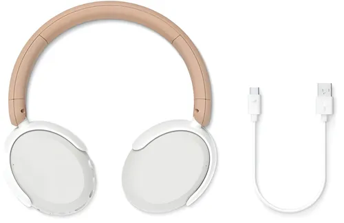 Słuchawki nauszne PHILIPS TAK5500AL ANC Beżowo-biały
