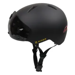 Kask XRIDER XRIH008M Inteligentny Czarny Miejski z lampką i kierunkowskazami (rozmiar M)