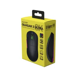 Myszka gamingowa Hator Quasar 3 Ultra 8K Wireless Czarny