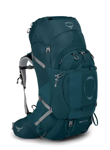 Plecak trekkingowy damski Osprey Ariel Plus 70 - night jungle blue