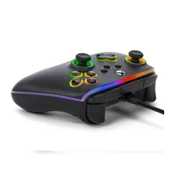 Pad PowerA Advantage Wired Controller Lumectra Black do Xbox Series X/S, Xbox One, PC Przewodowy