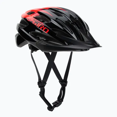 Kask rowerowy dziecięcy Giro Raze Jr matte black vermillion