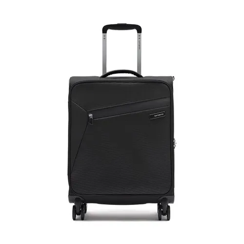 Mała Materiałowa Walizka Samsonite Litebeam 146852-1041-1CNU Black