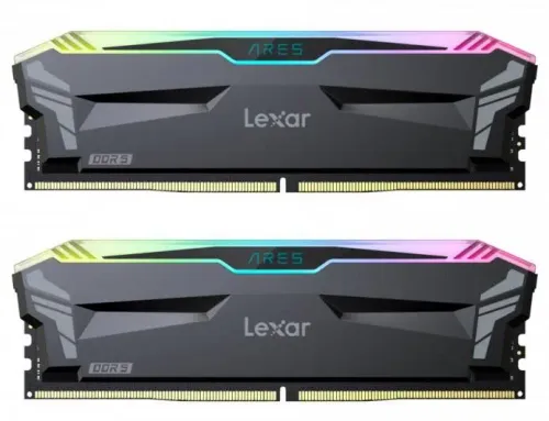 Pamięć RAM Lexar Ares RGB DDR5 32GB (2 x 16GB) 7200 CL34 Czarny