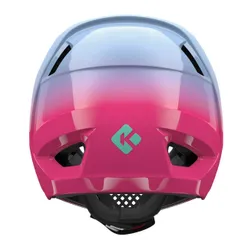 Kask rowerowy LAZER Chase KinetiCore Niebiesko-różowy Full Face (rozmiar S)