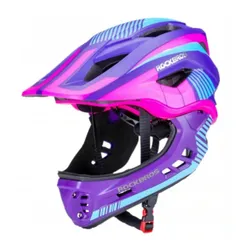 Kask rowerowy dziecięcy, Szczękowy, na rower, hulajnogę, ROCKBROS, M
