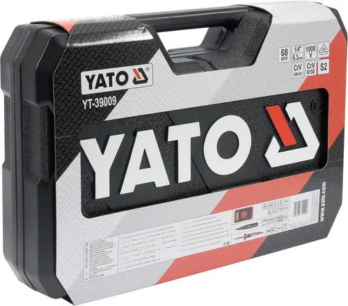 Yato YT-39009 zestaw narzędzi dla elektryka 68 elementów w walizce