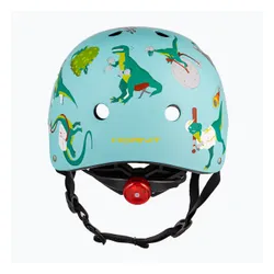 Kask rowerowy dziecięcy Hornit Jurassic turquoise/multicolor