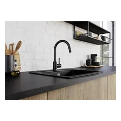 Bateria BLANCO Mida-S 526653 Czarny mat