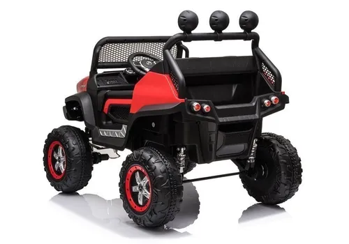 Auto Na Akumulator Mercedes Unimog S 4X4 Pilot Koła Eva Światła LED MP3 Radio