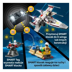 LEGO 75423 Star Wars SMART Play X-Wing Czerwona Piątka Luke