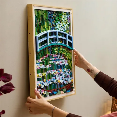 LEGO ART 31220 Claude Monet - Most nad stawem z liliami wodnymi, zestaw+18