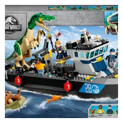 Конструктор Lego Jurassic World Барионикс и побег на лодке (76942)