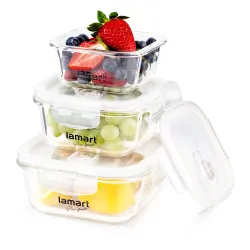 Zestaw pojemników Lamart Air LT6012 3szt.