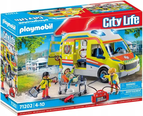 Playmobil 71202 City Life Скорая Помощь