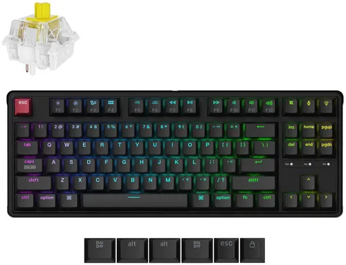 Klawiatura KEYCHRON C3 Pro 8K QMK Wired Custom Mechanical Super Banana Switch