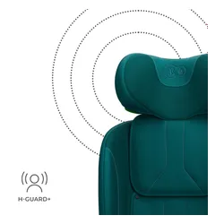 Fotelik samochodowy KINDERKRAFT I-360 2 Plus 40-150 cm (0-36 kg) Zielony