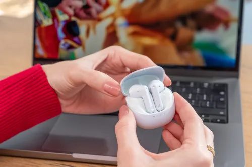 Słuchawki douszne XMUSIC XTW300B Niebieski