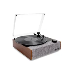 Gramofon Victrola Eastwood II VTA-74-WLN-INT Manualny Napęd paskowy Bluetooth Orzech